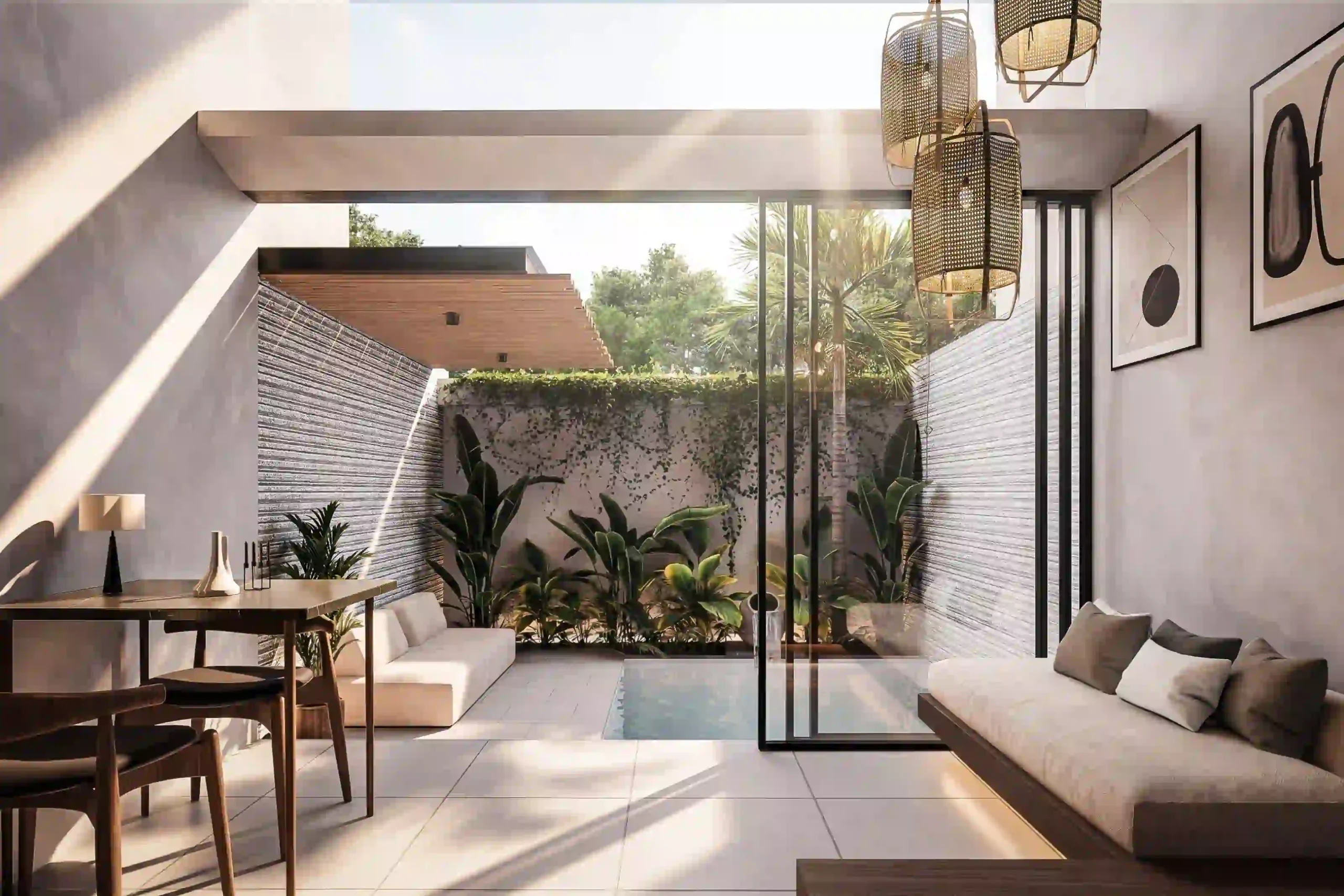 Interior of Umalas Private Suite
