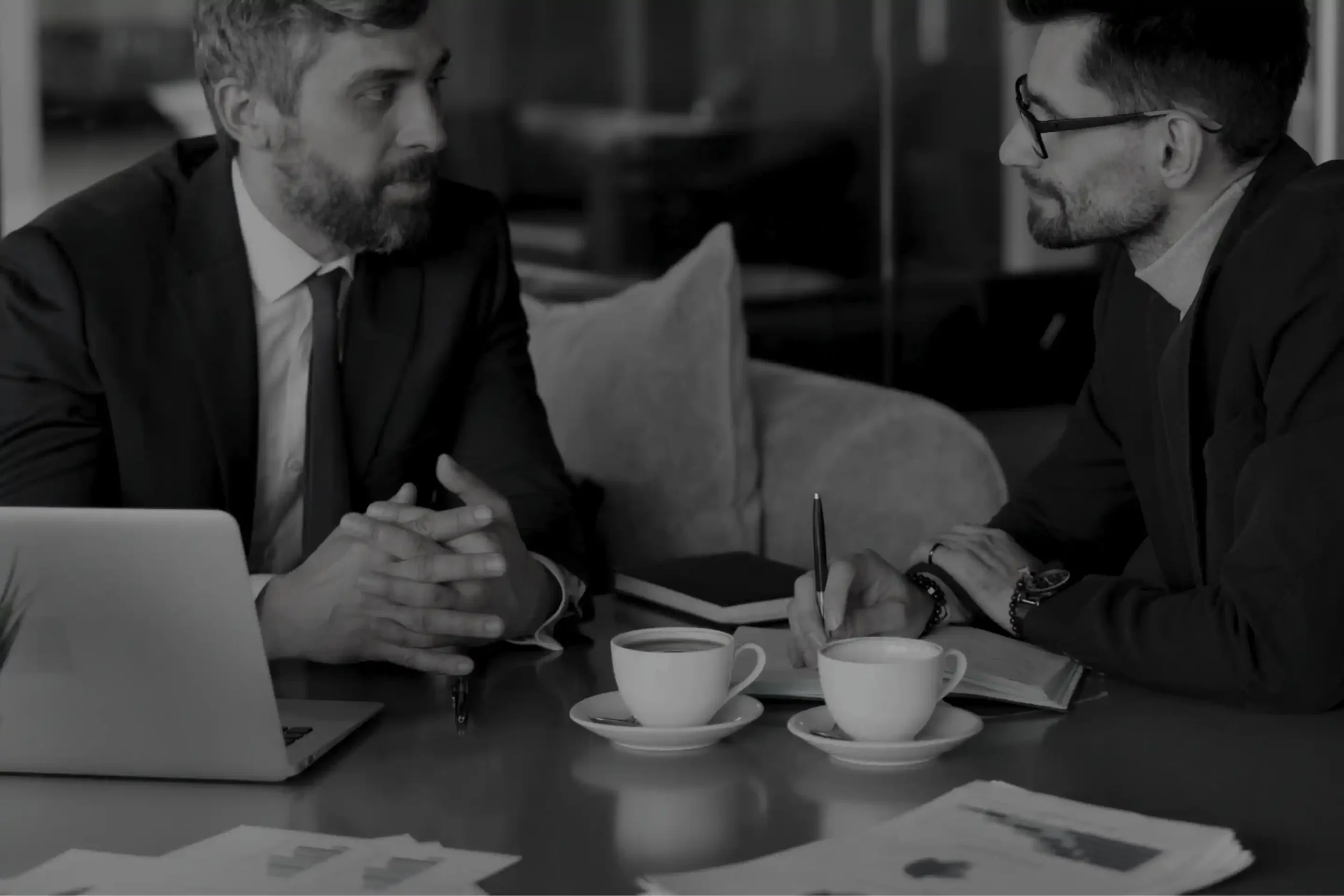 Kaluna investment experts having a property consultation