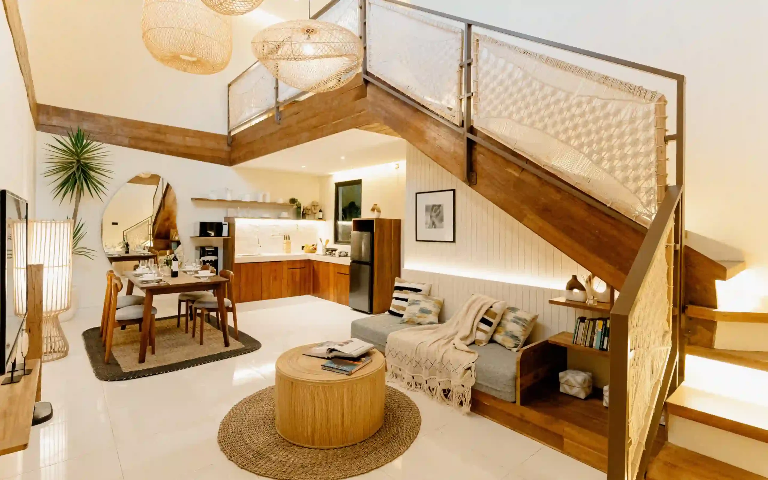 Casa de Fiero completed two-bedroom townhouse villa in Seminyak, Bali