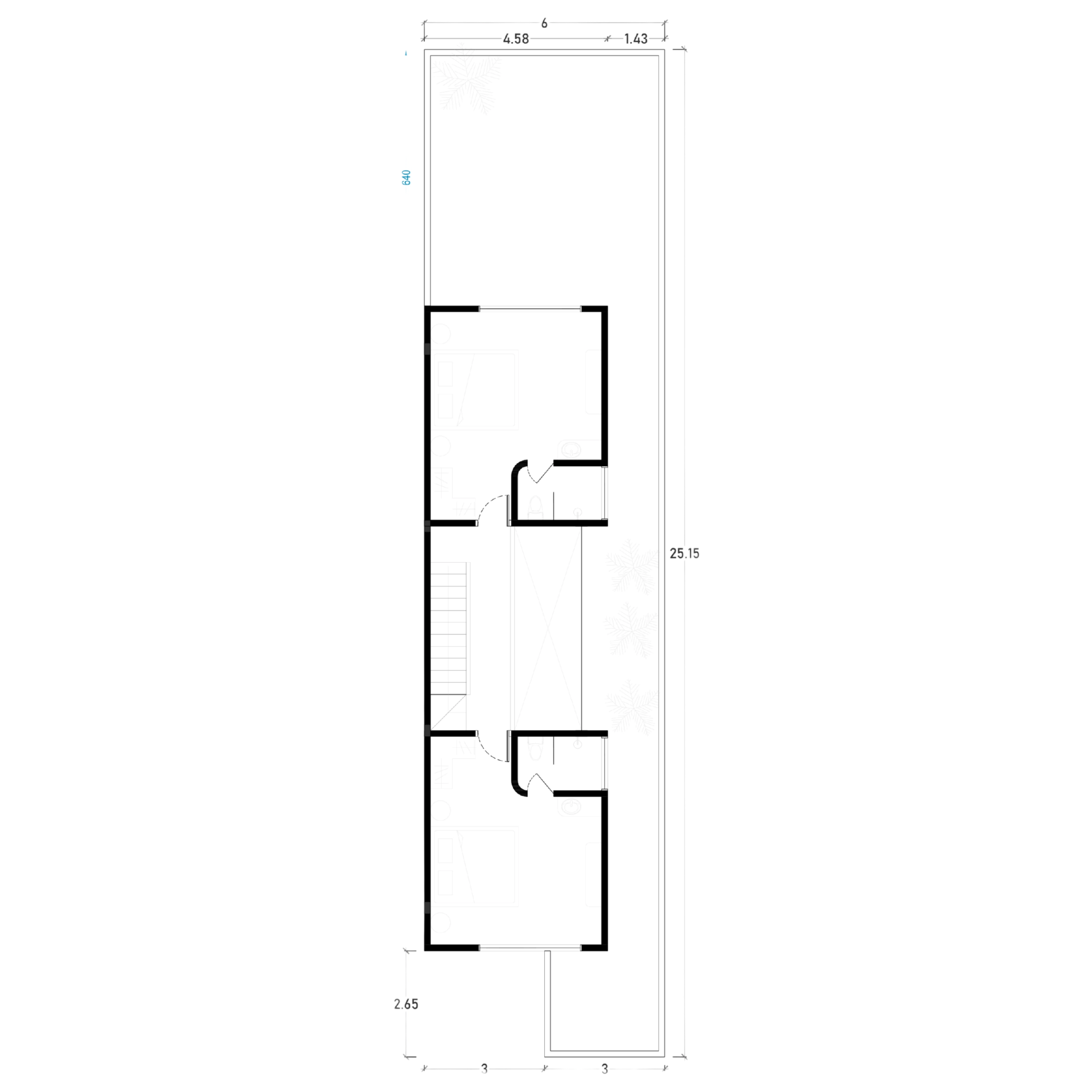 Casa da Tove first floor layout