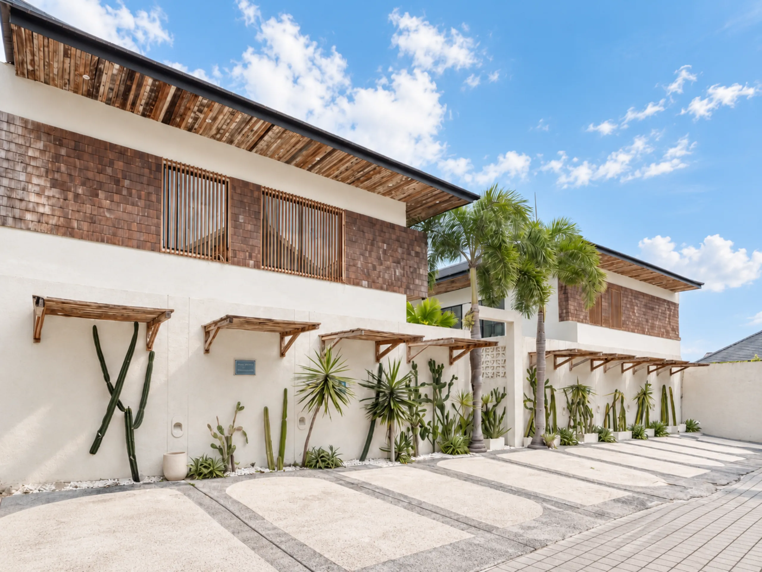 Casa de Fiero completed two-bedroom townhouse villa in Seminyak, Bali
